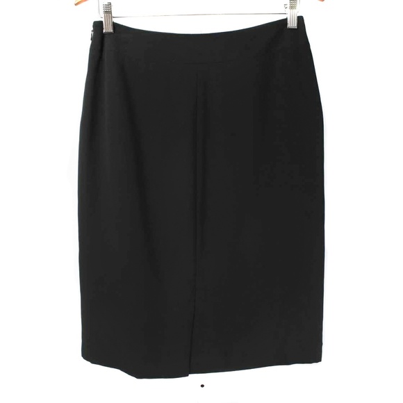 🍍Mary McFadden Collection Black Pencil Skirt - Picture 2 of 4